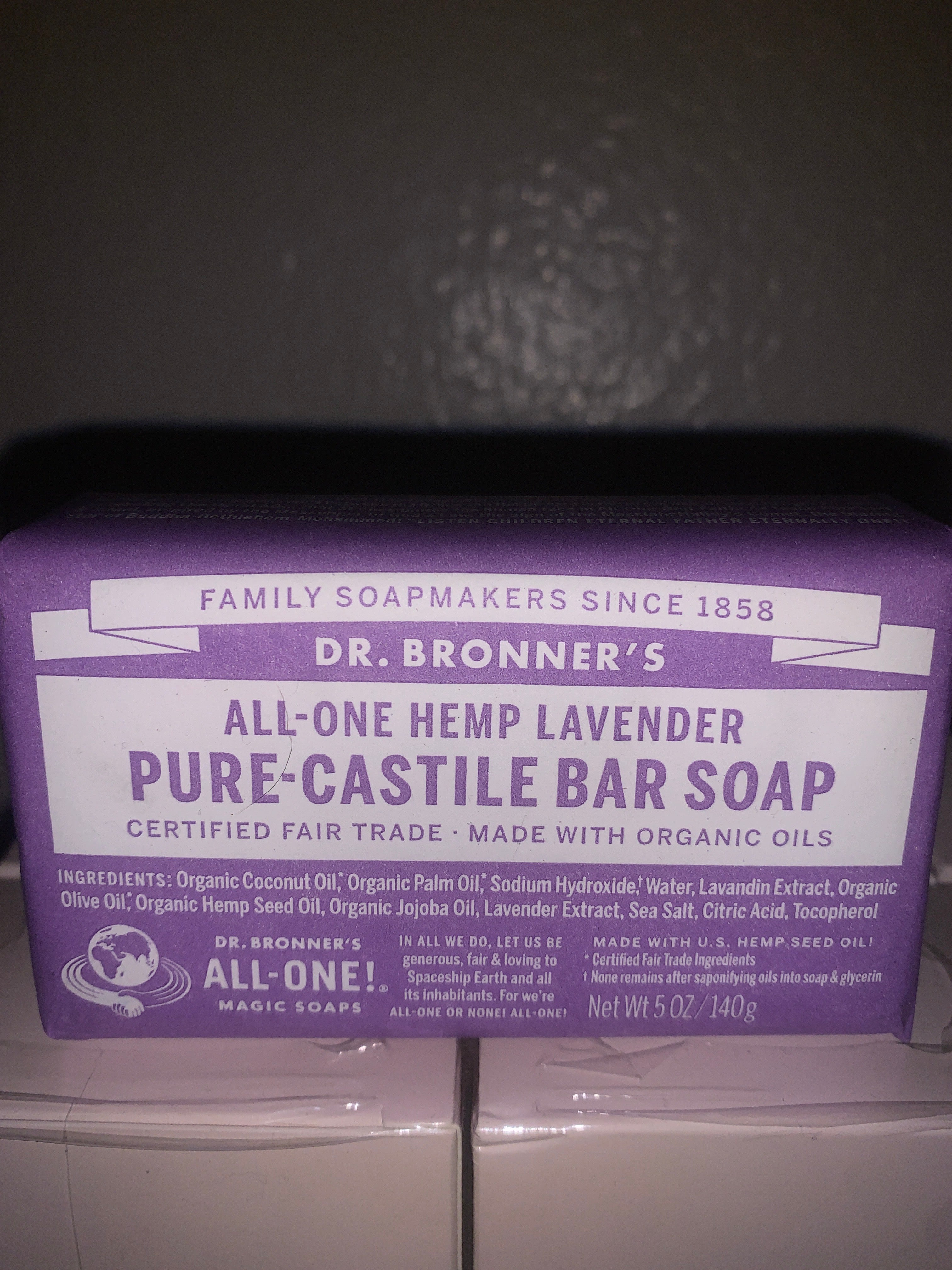 Lavender All in one hemp soap bar