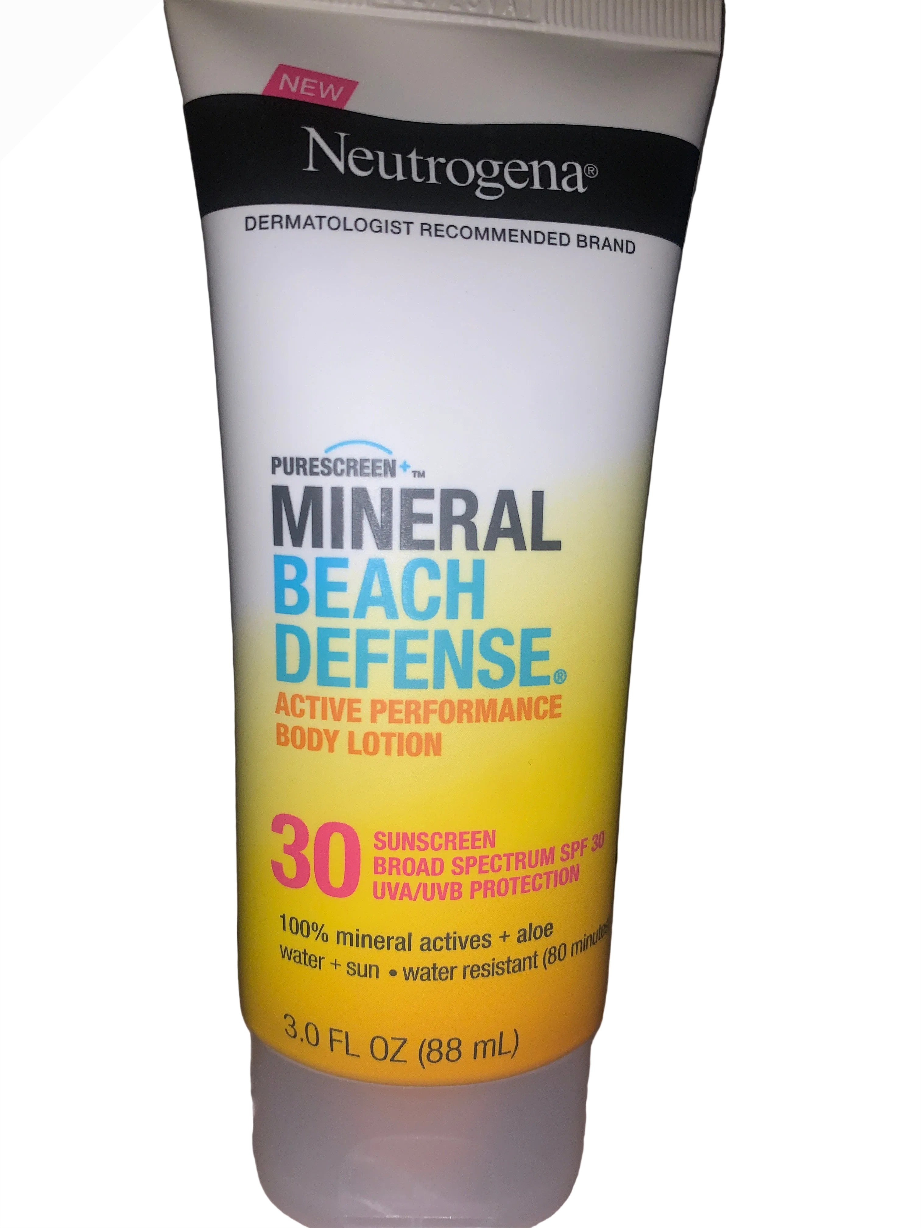 Mineral Beach defense body lotion