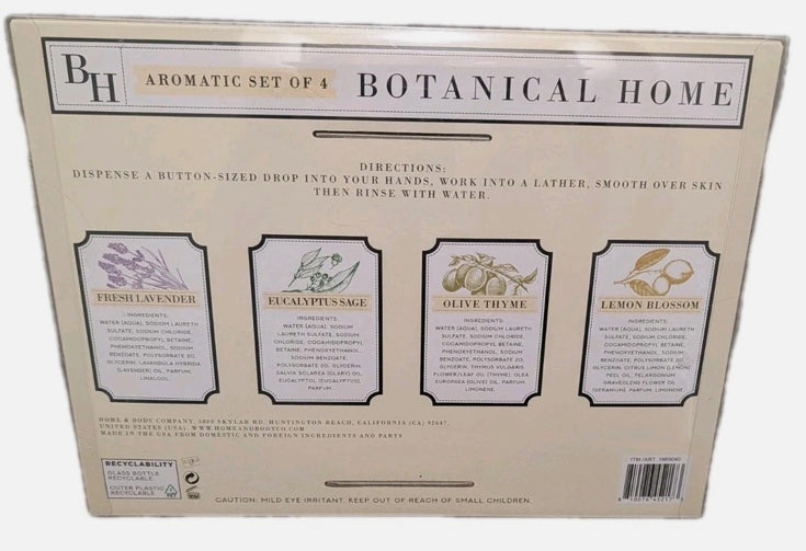 Aromatic Hand-soap Set of of 4