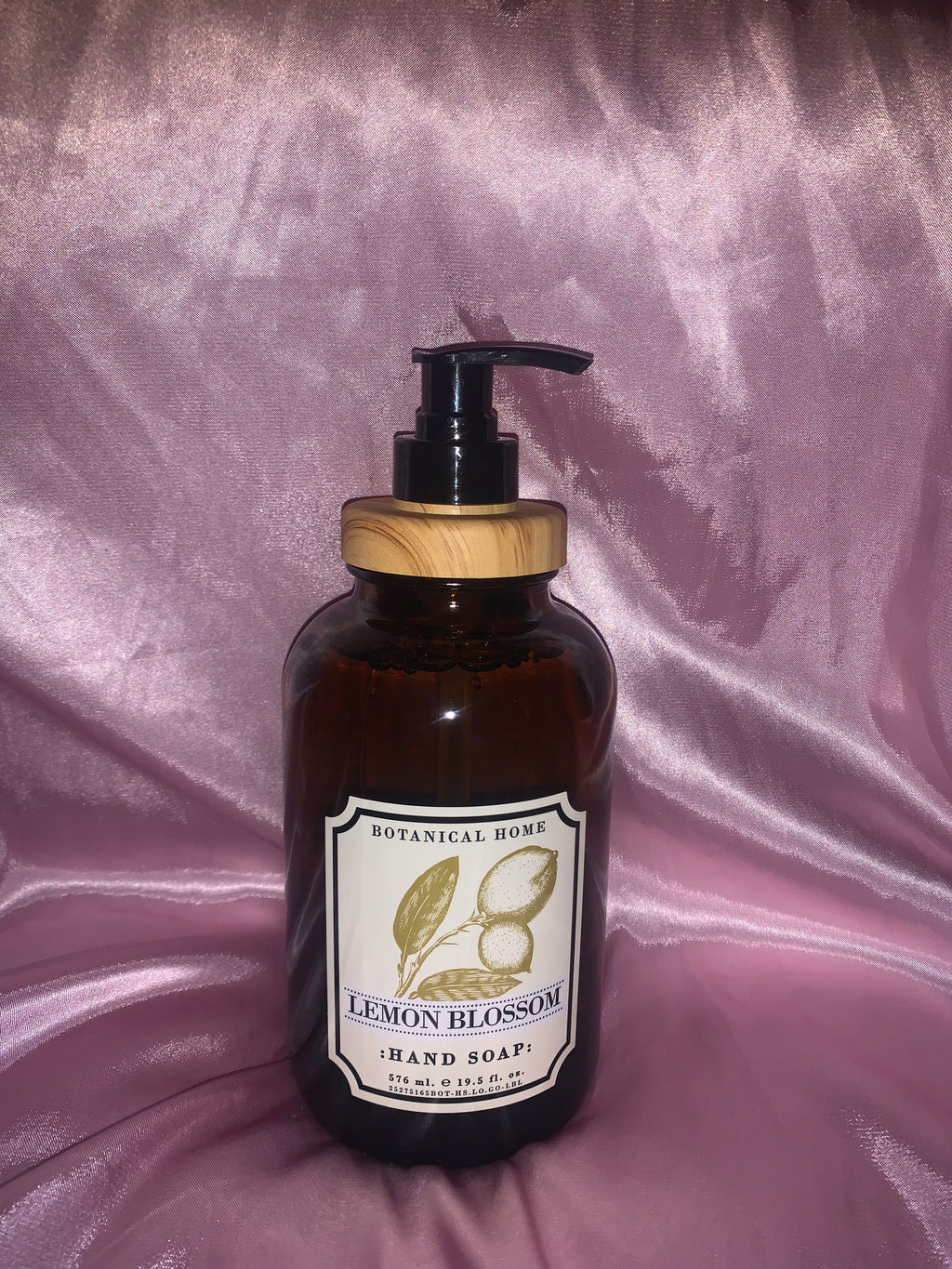 Aromatic  Hand-soap in amber jar