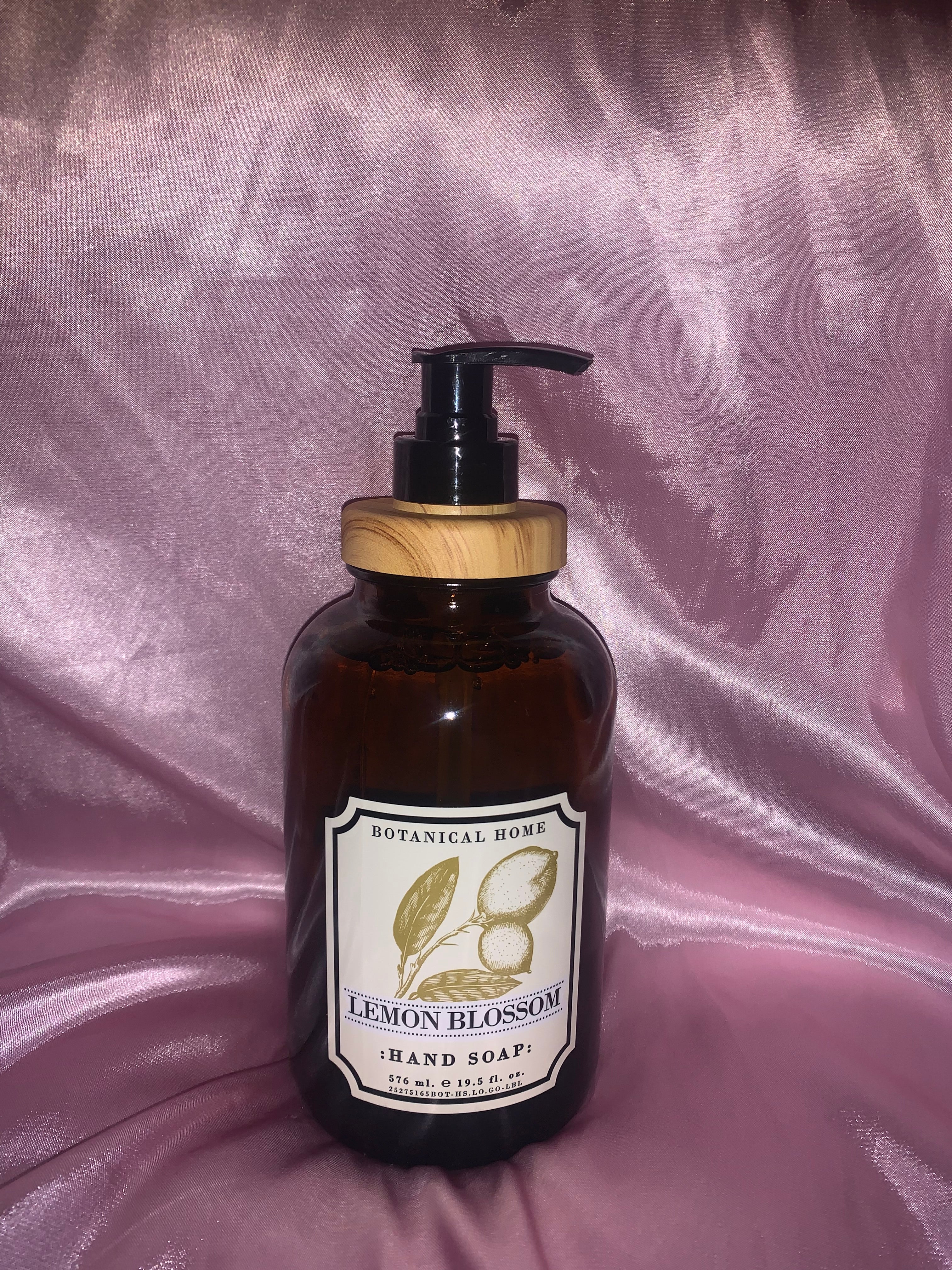 Aromatic  Hand-soap in amber jar