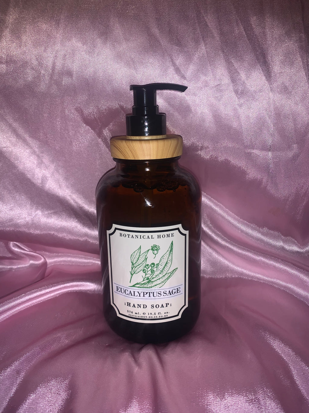 Aromatic  Hand-soap in amber jar