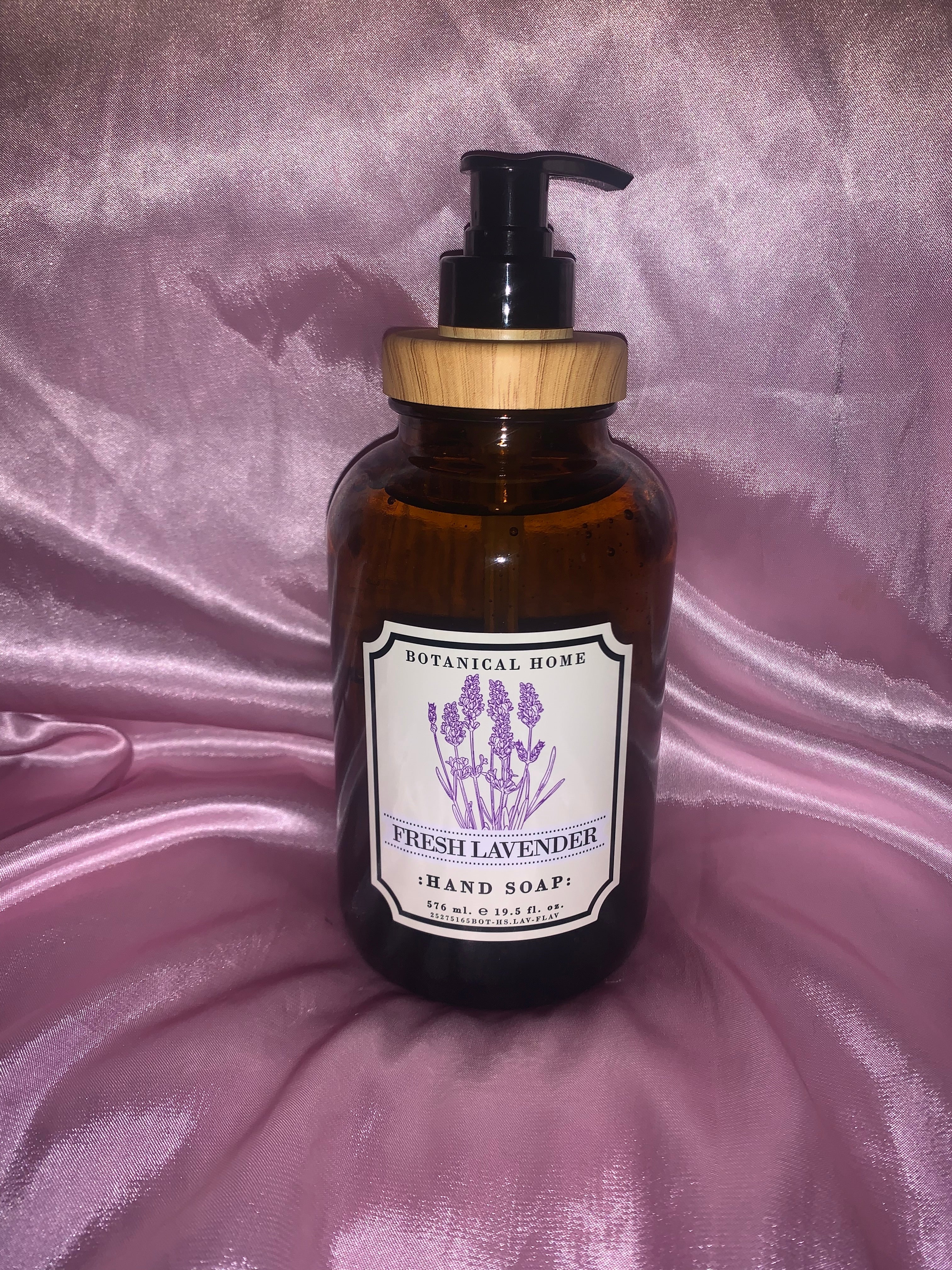 Aromatic  Hand-soap in amber jar