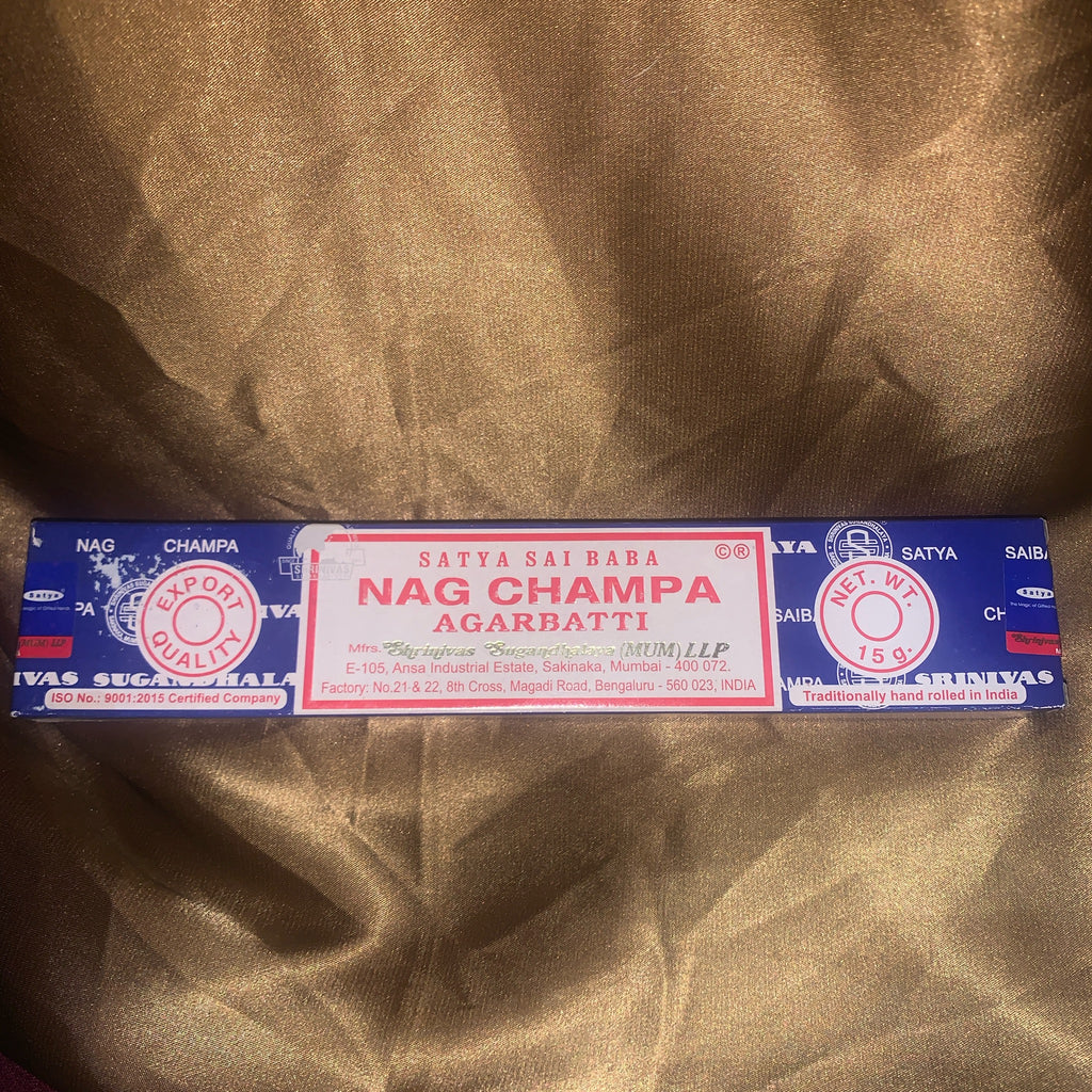 Nah champa incense w/ baby Buddah